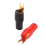 Terminal Spade Fork Adapter Connector Plug Crimp Barrier Spades Speaker Wire Plug-4GA 5