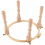 Adjustable Portable Wooden Embroidery Hoop Stand Set Needlework Frame Rack Desktop 10