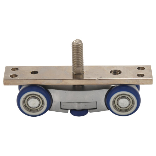 Bifold Tür Hardware Holz Schiebe Pulley Möbel Rad Scheune Roller Wand Falten 1