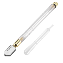 1 STUKS Upgrade Diamant Glassnijder 2-19mm 175mm Carbonisatie Wolfraam Legering Glassnijders voor Handgereedschap Snijden