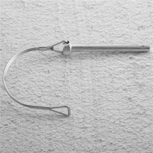 10Pcs Wire Lock Pin, 5/16 Inch Shaft Locking Pin Hitch with Round Arch Retainer for Farm Trailers Lawn Garden