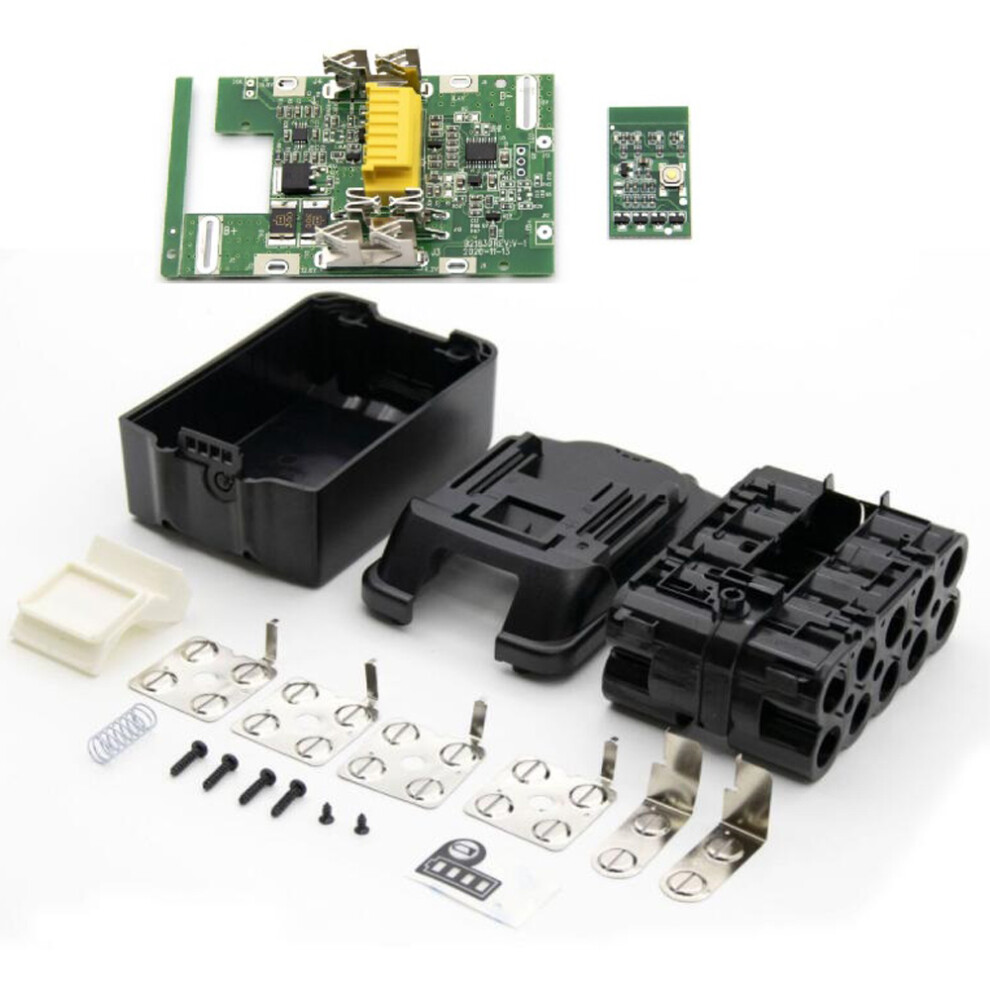 Scheda Di Rilevamento Della Protezione Delle Celle Di Nidificazione In Plastica Pcb Per Batteria BL1840 BL1850 BL1830 Da 18 V, 2 Set-image