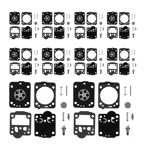 Kit carburatore da 10 pezzi per 240 236 235 435 E JONSERED CS2238 CS2234 RB149, RB 149 a membrana