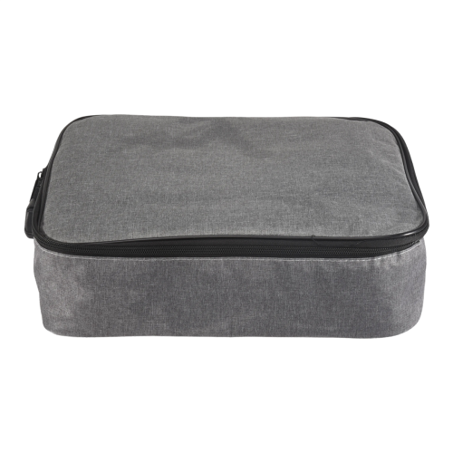 Important File Pocket Holder,Document Organizer Box,Oxford Waterproof Document Storage Bag with Safe Code Lock (Gray) 1