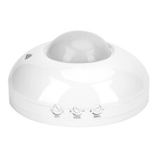 Rilevatore di movimento LED Luce a infrarossi per uso umano 360 gradi Installazione a soffitto Corridoio Bagno