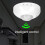 Motion Detector LED Light Human Infrared 360 degree Ceiling Installation Corridor Bathroom 4