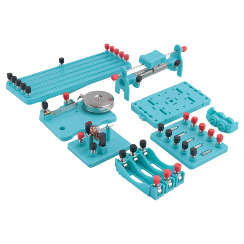 Kids Electricity Circuit Learning Kit Physics Experiment Basic Educational ABS Magnetism Tool 1