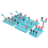 Kids Electricity Circuit Learning Kit Physics Experiment Basic Educational ABS Magnetism Tool 11