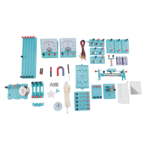 Kids Electricity Circuit Learning Kit Physics Experiment Basic Educational ABS Magnetism Tool 2