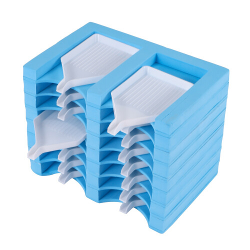 16 Slots Tray Organizer Accessories Tools Kits Blue 2