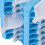 16 Slots Tray Organizer Accessories Tools Kits Blue 9