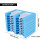 16 Slots Tray Organizer Accessories Tools Kits Blue 11