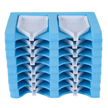 16 Slots Tray Organizer Zubehör Werkzeuge Kits Blau