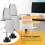 2 Pcs Office Desk Divider Clamp Privacy Screen Clip Holder Bracket Baffle Partition for Table -Silver 6