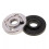 6Pcs Lock Nuts Flange for 9523 Nut Inner Outer Kit Angle Grinder Tool 2 Specifications-Toothless, Toothed 7