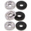 6Pcs Lock Nuts Flange for 9523 Nut Inner Outer Kit Angle Grinder Tool 2 Specifications-Toothless, Toothed 2