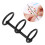 Binder Rings Reusable 3 Hole Electroplated Metal 12