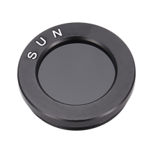 1,25 inch zwart zonnefilter voor astronomische telescopen, optische glazen lens M28X0,6