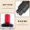 4 Pieces Propane Push-Type Piezo Igniter Kit with Threaded Ceramic Electrode Ignition Plug Wire 30 cm for Gas Grill 8