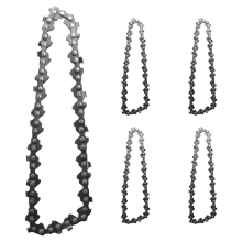 5Pcs 4 Zoll 1/4 zoll Mini Stahl Kettensäge Kette Elektrische Säge Zubehör Ersatz