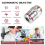 Microscope Plan Achromatic Objective Lens 4X Biological Metallurgical Objectives 7