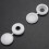 200 Pcs Screw Cap Plastic Hinged Head Covers Cover Caps Replacement Decorative (White) 9
