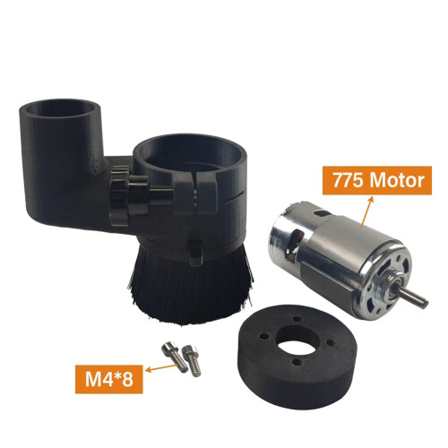 CNC-accessoires Spindelborstel Stofdicht 65mm Stofzuiger 2