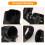 CNC-accessoires Spindelborstel Stofdicht 80mm Stofzuiger 9