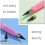 12 punte di ricambio per matite senza inchiostro, eterne e riutilizzabili 6