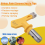 5 Pieces Reversible Airless Paint Sprayer Nozzle Tips and Filter Replace (213,315,417,517,523) 7