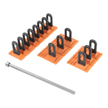 Kit di strumenti per la riparazione di ammaccature senza vernice per auto, linguette, estrattore di colla, rimozione