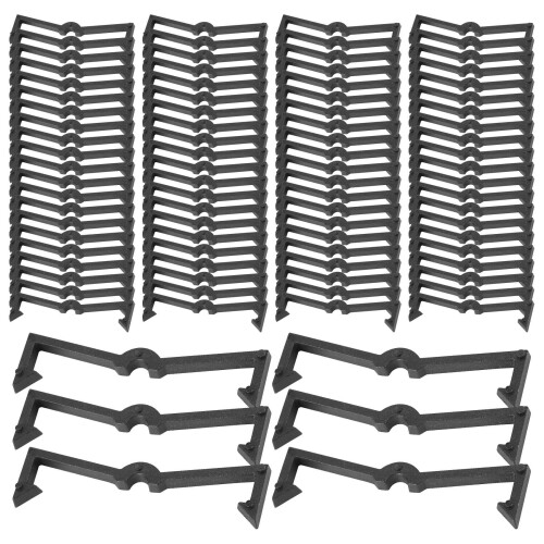 100 stuks plastic pegboard haakslot display opbergrek 2