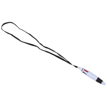 Lot de 15 stylos rétractables avec cordon tour de cou, stylo à bille à encre 4 couleurs avec chaîne pour l'école et la maison