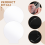 4Pcs Clear Acrylic Sheet Round Panel Thick (4mm) Plastic Board for LED Light Base,Sign,DIY Display Projects 6