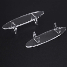 Lot de 2 présentoirs à stylos en acrylique transparents pour pinceaux de maquillage