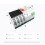 Din Rail 4P ATS Dual Power Automatic Transfer Switch Electrical Selector Switches Uninterrupted 100A 8