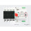 Din Rail 4P ATS Dual Power Automatic Transfer Switch Electrical Selector Switches Uninterrupted 100A 6