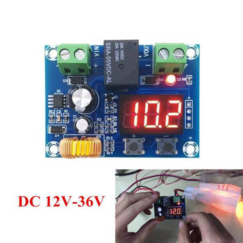 1 Stück DC 12V-36V Spannungsschutzmodul, Entladungsunterbrechung 2