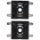 Universal Vertical Pole Mount Camera Bracket Wall Mounting for CCTV Security PTZ Dome (D) 3