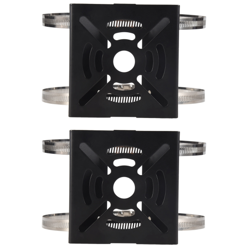 Universal Vertical Pole Mount Camera Bracket Wall Mounting for CCTV Security PTZ Dome (D) 2