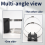 Universal Vertical Pole Mount Camera Bracket Wall Mounting for CCTV Security PTZ Dome (D) 6