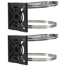 Universele verticale paalmontage camerabeugel wandmontage voor CCTV-beveiliging PTZ-dome (D)