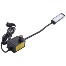 Dimbare 30 LED naaimachinelamp voor werkbank, draaibank, boormachine, flexibele arm, werklamp, Amerikaanse stekker