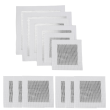 Gipsplaat reparatieset 12 stuks aluminium muur reparatieset, 4/6/8 inch vezelgaas, droog gat metaal