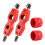 4 Pcs Copper Pipe Cleaner and Reamer Set Inner-Outer Tube Deburring Chamfer Tool (Red) 3