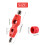 4 Pcs Copper Pipe Cleaner and Reamer Set Inner-Outer Tube Deburring Chamfer Tool (Red) 9