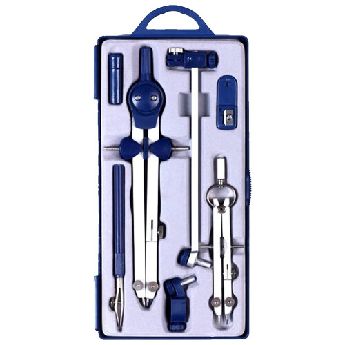 9Pc Drafting Compass for Geometry Set Tool Drawing Drafting, Math, Drawing, 1