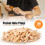 Solid Wood Pocket Hole Plugs Pine for Jig Woodworking Tool (100 Pieces) 3