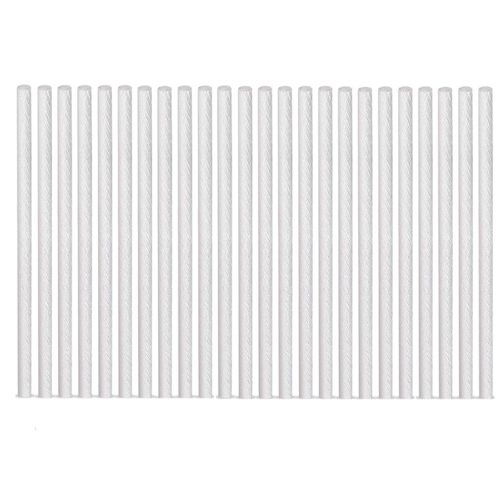 24 Stoppini Di Ricambio In Fibra Di Vetro, Stoppini Per Lampade A Olio, Candele, Bottiglie Di Vino Per Torce Tiki Da Esterno, 0,5 X 9,85 Pollici