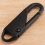 10 Pcs Zipper Pull Replacement Repair Kit Slider Tab Universal Fixer Metal Head (Black) 10